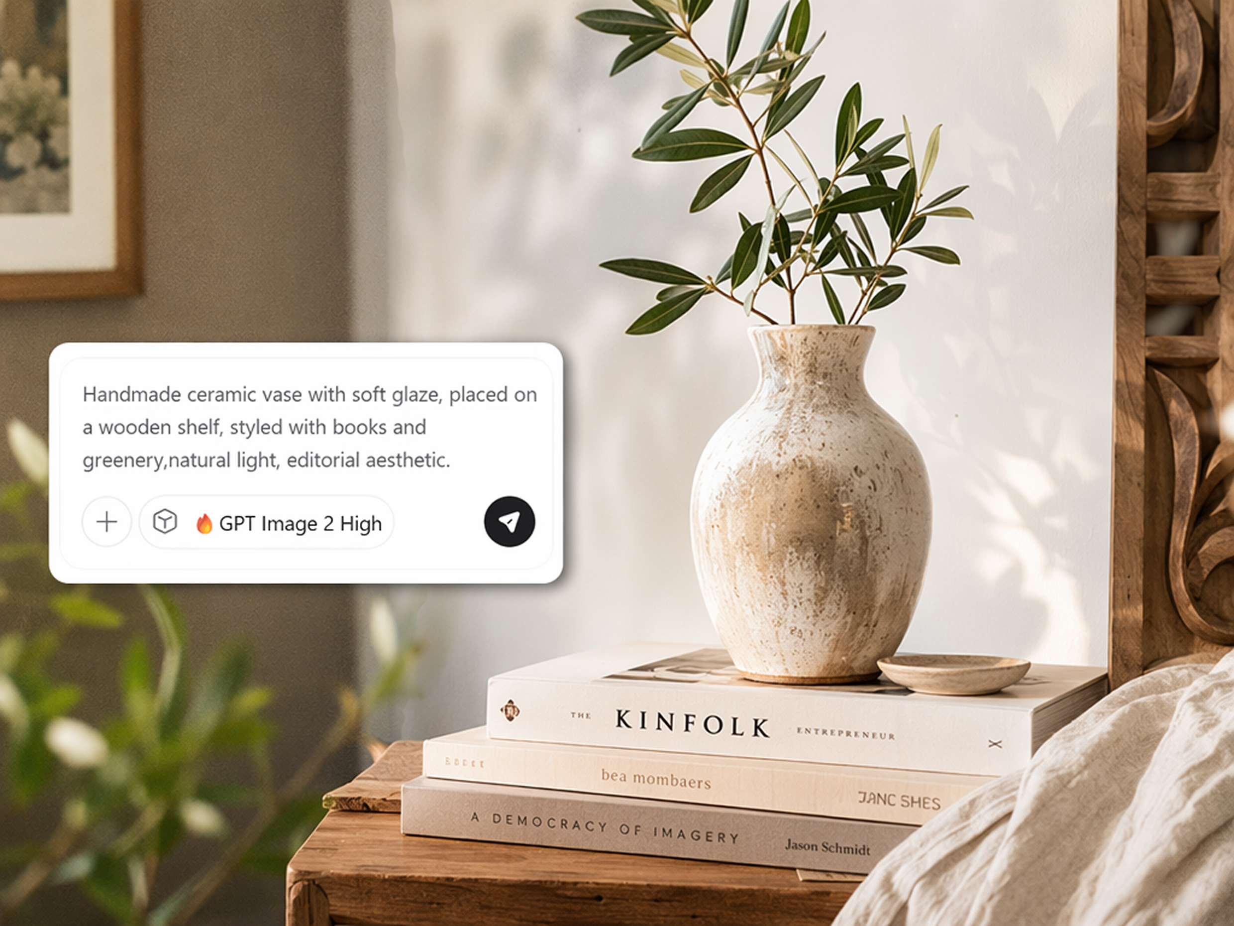 Generate Styled Photos for Candles, Vases, and Wall Art