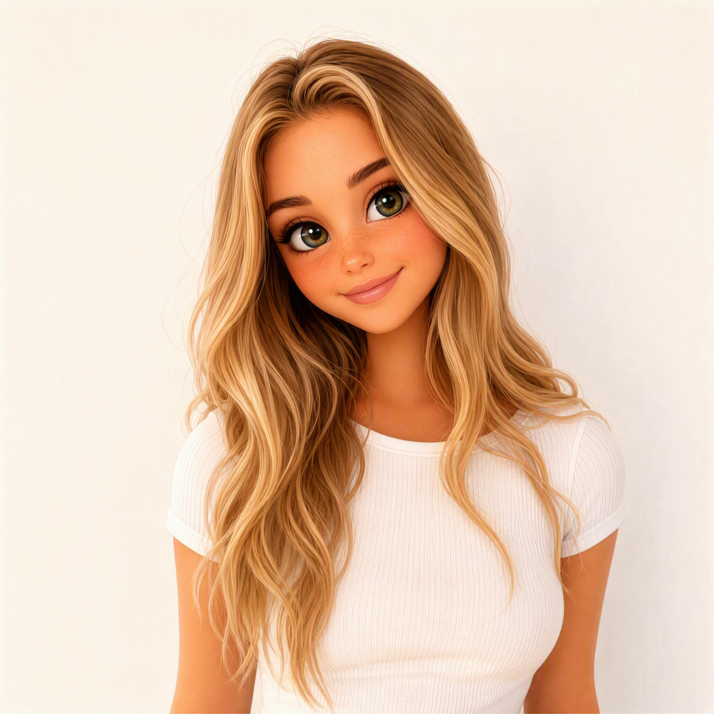 turn the photo into ai barbie