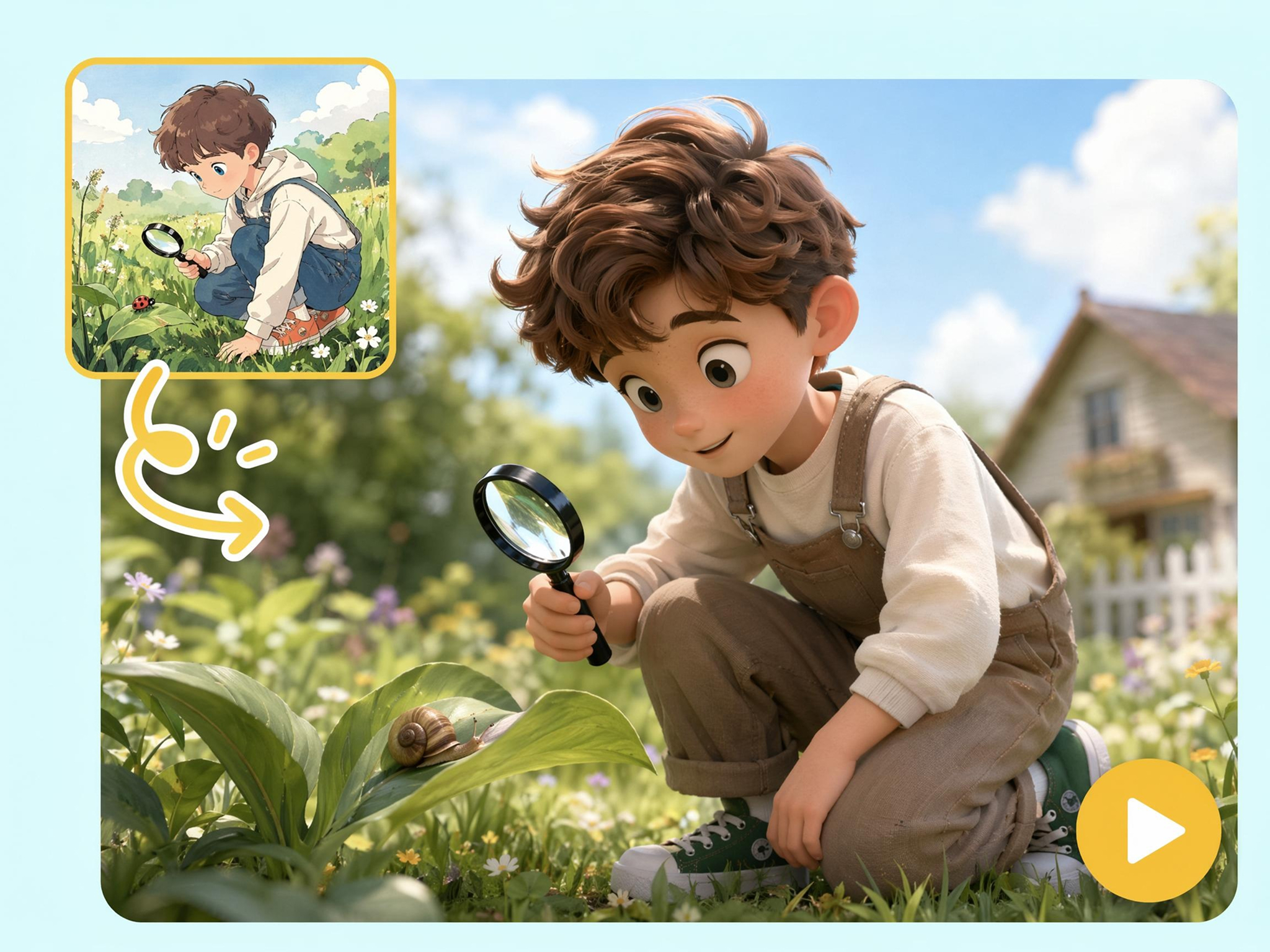 Animate Artwork and Illustrations