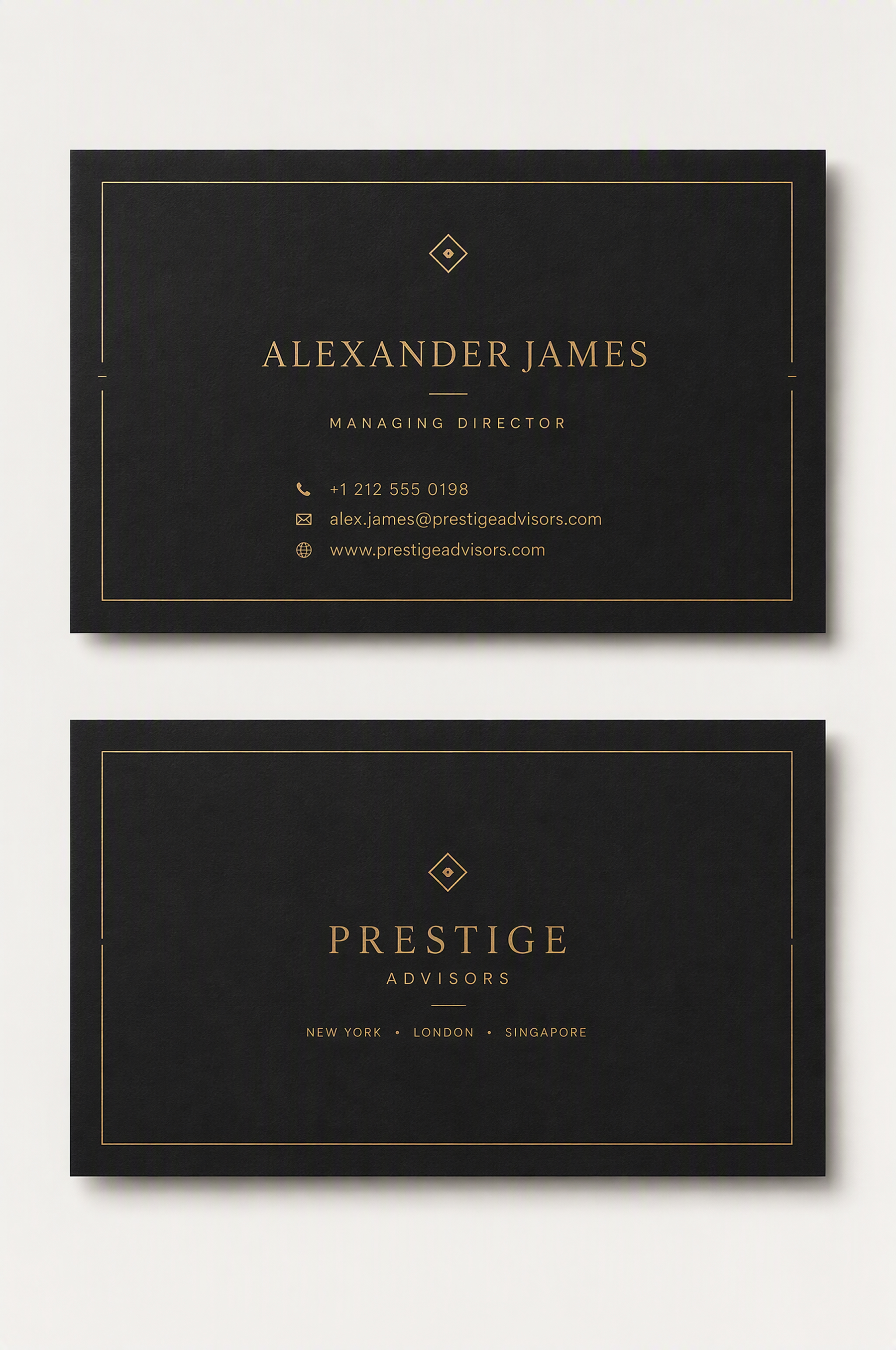 Luxury Business Cards