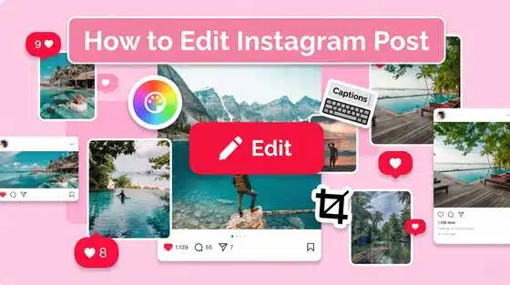 how to edit instagram post