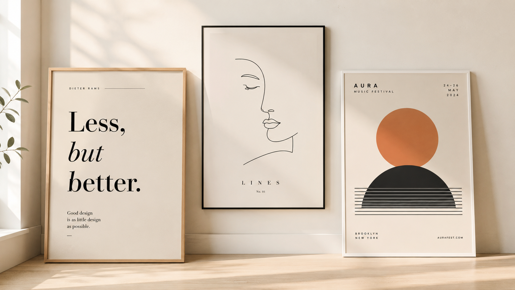 What Makes a Poster Minimalist What Makes a Poster Minimalist