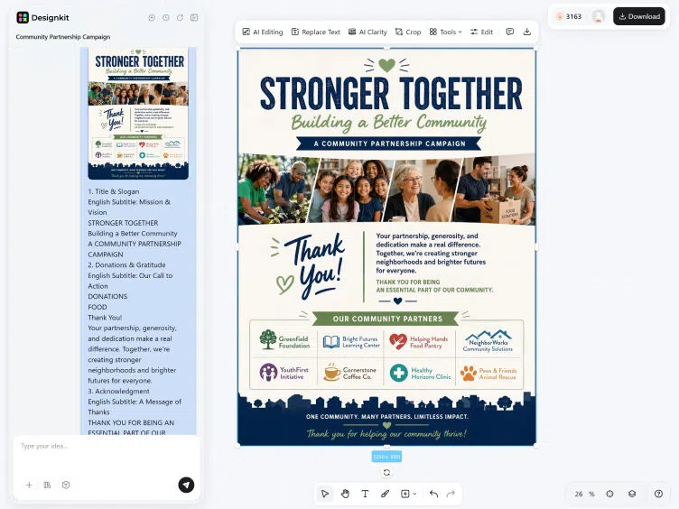 How to Make a Fundraising Poster With AI