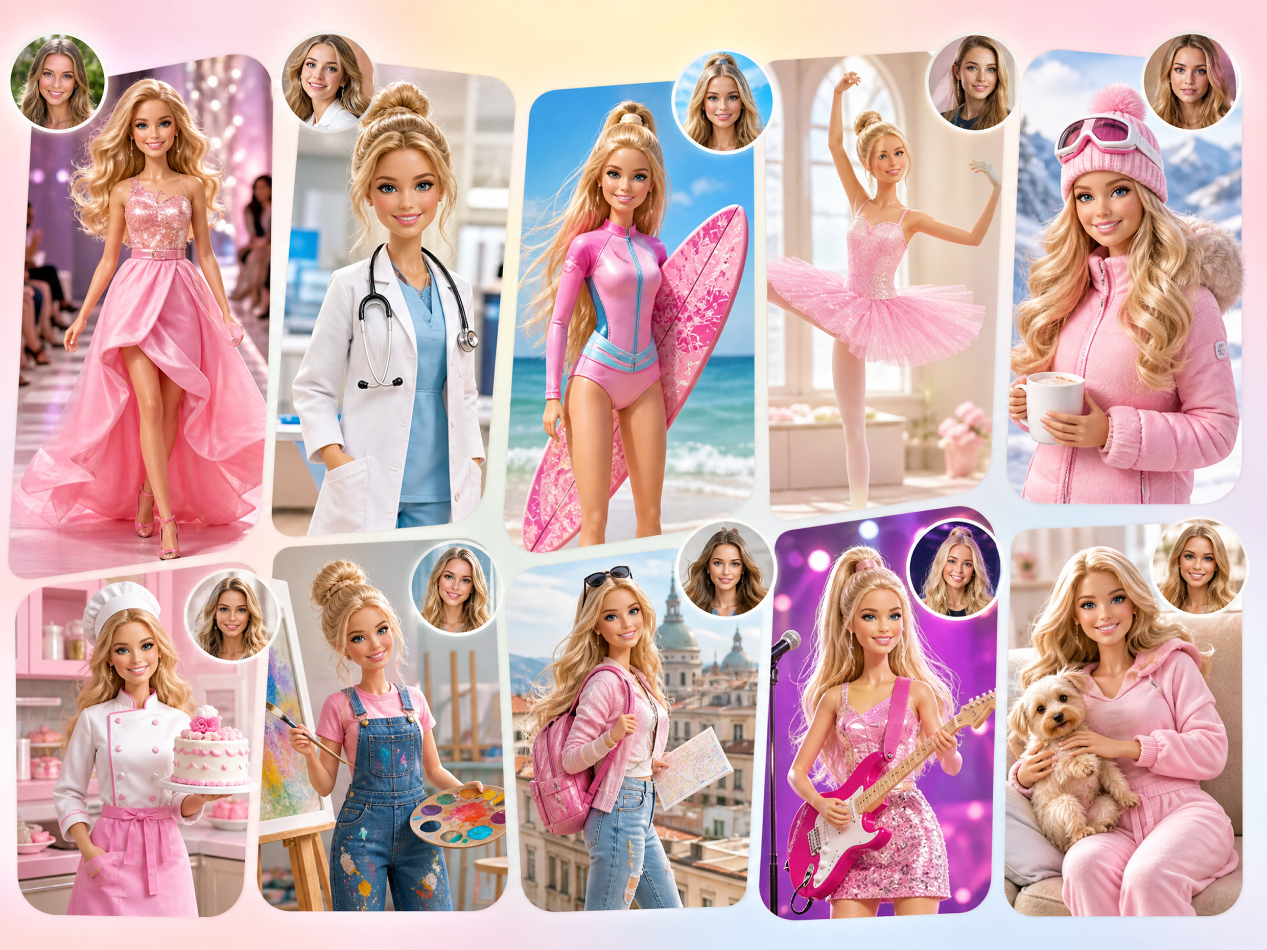 Match Barbie Designs to Different Personal Themes