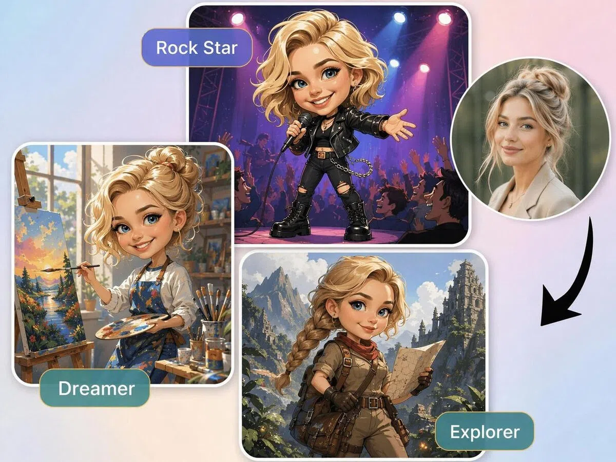 Create Matching Caricature Variations