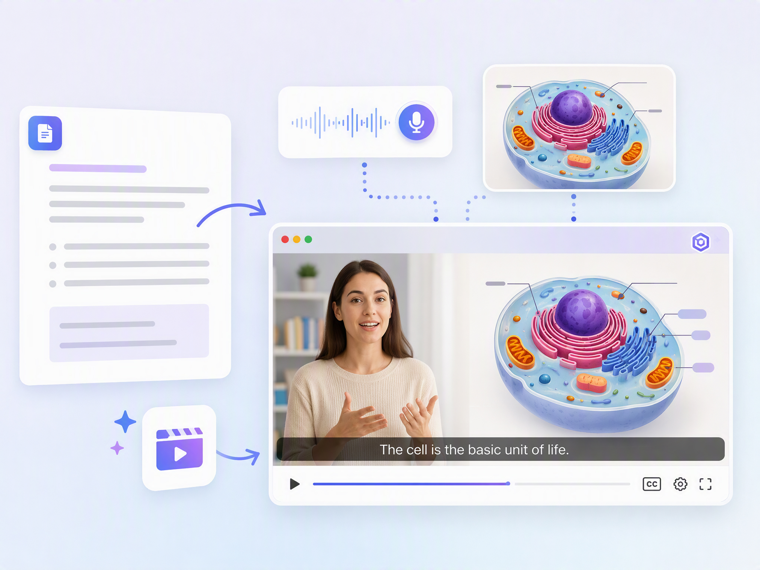 Transform Lessons Into Engaging Learning Videos