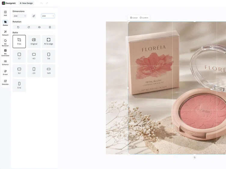 Choose a Shopify image size