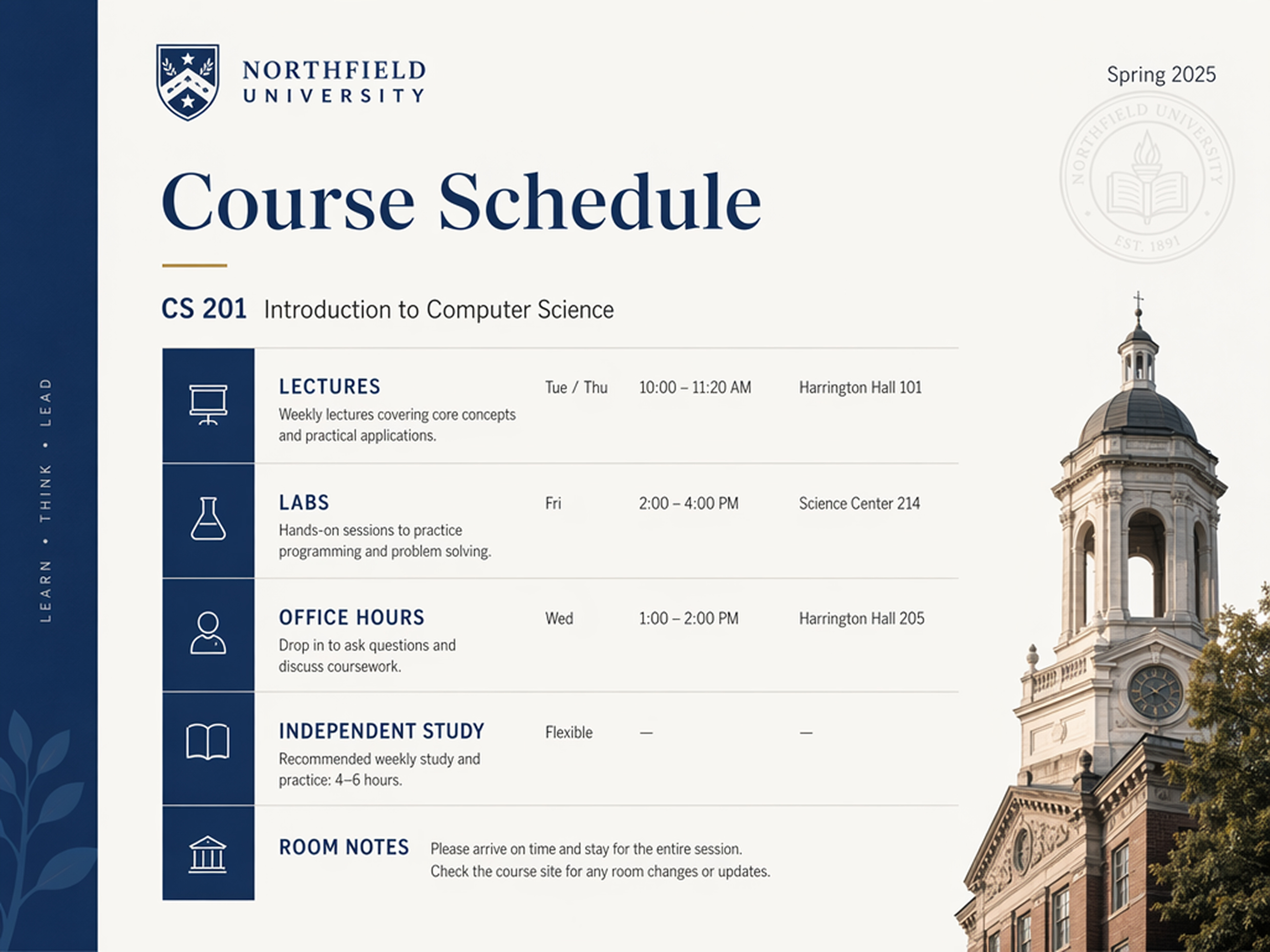 Manage Courses Across the Term