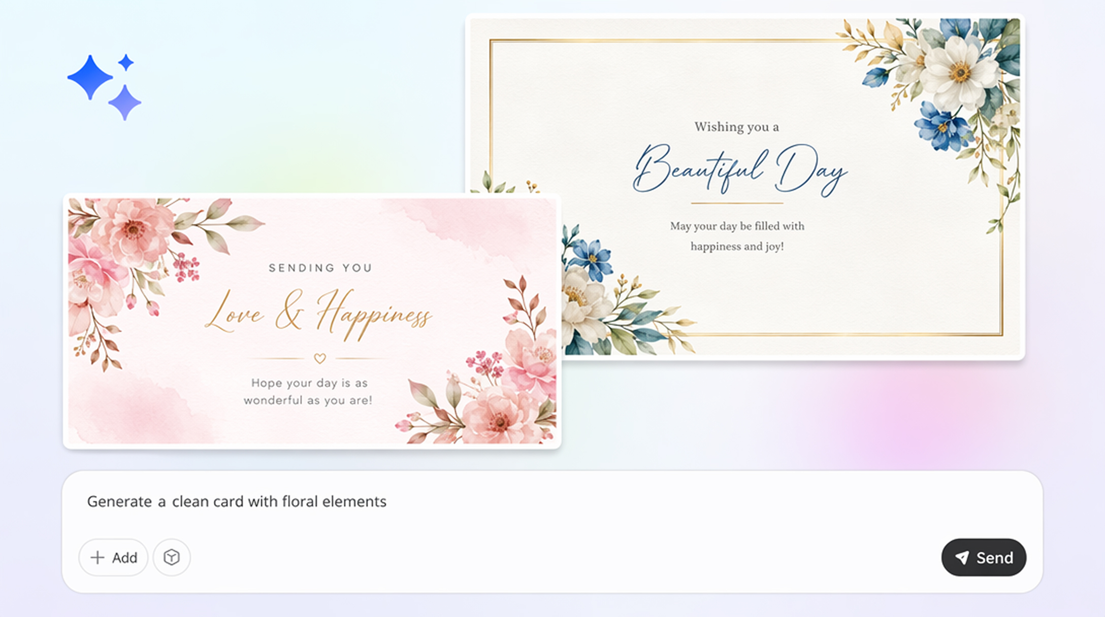 card mockup