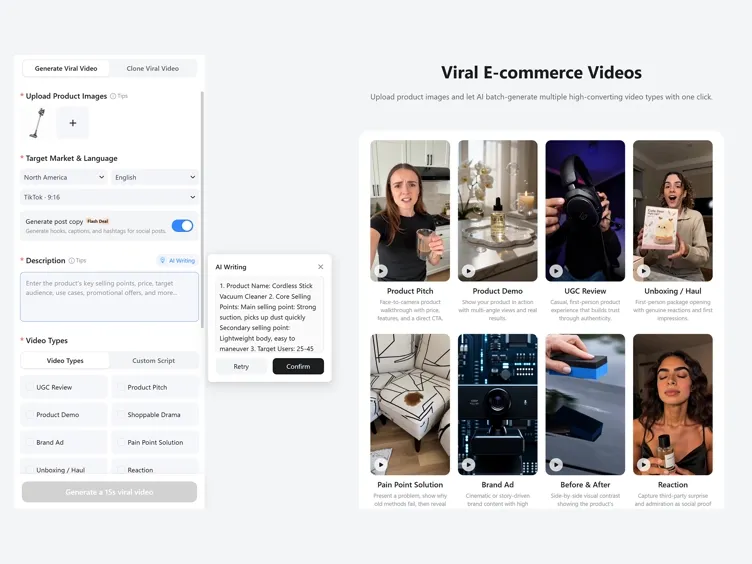 Generate Your Product Video