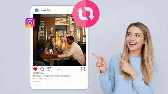how to repost on instagram