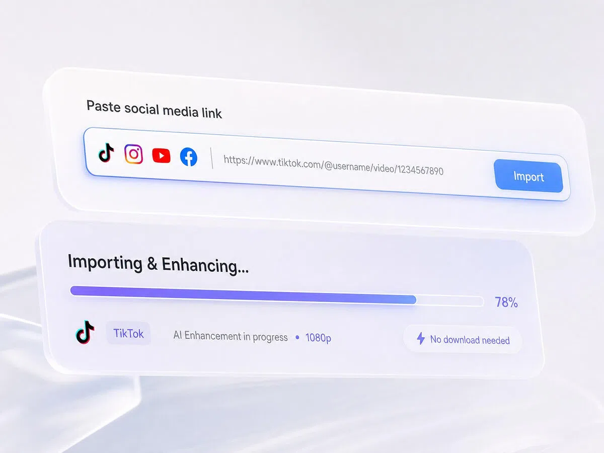 Import and Enhance Straight From Social Links