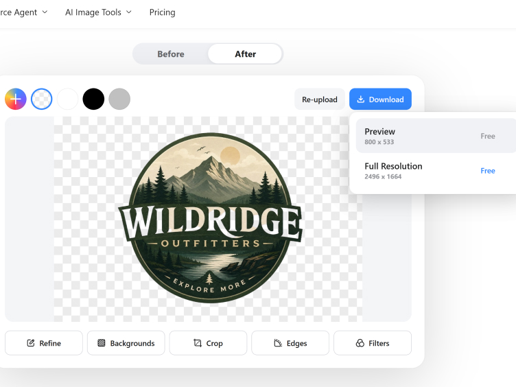 Download the Transparent Logo