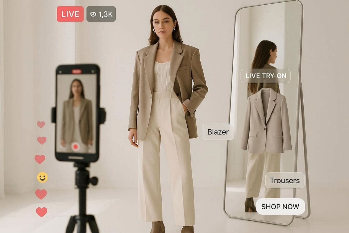 social platform ai try on