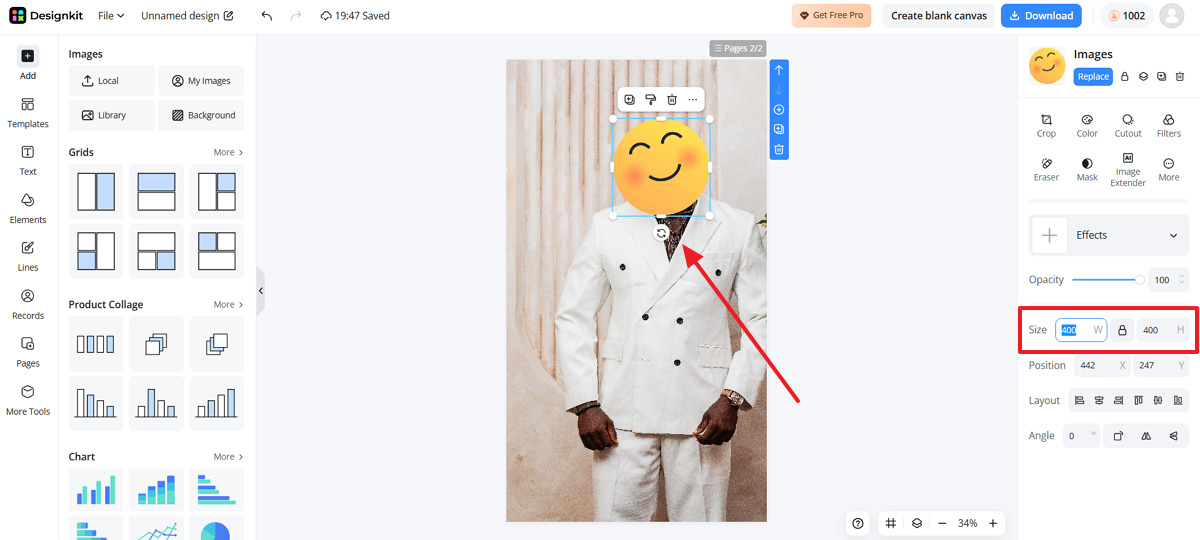 resize or rotate your emoji resize or rotate your emoji