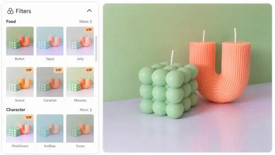 online image filter