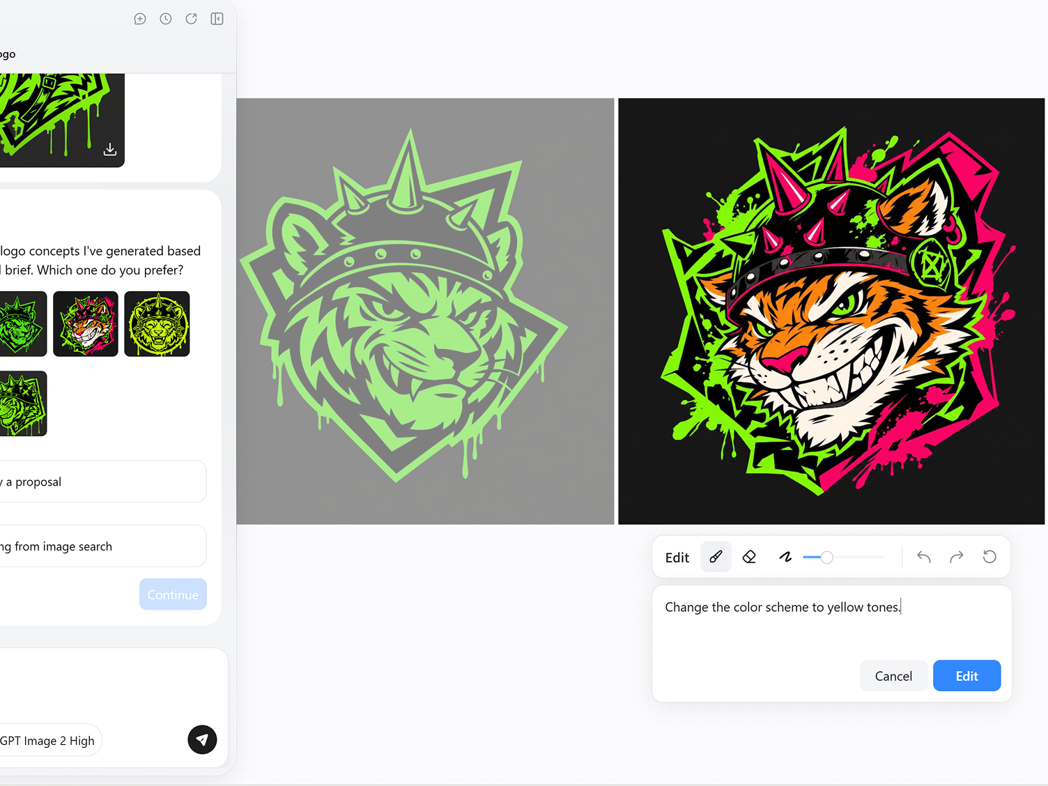  Generate Logo Concepts