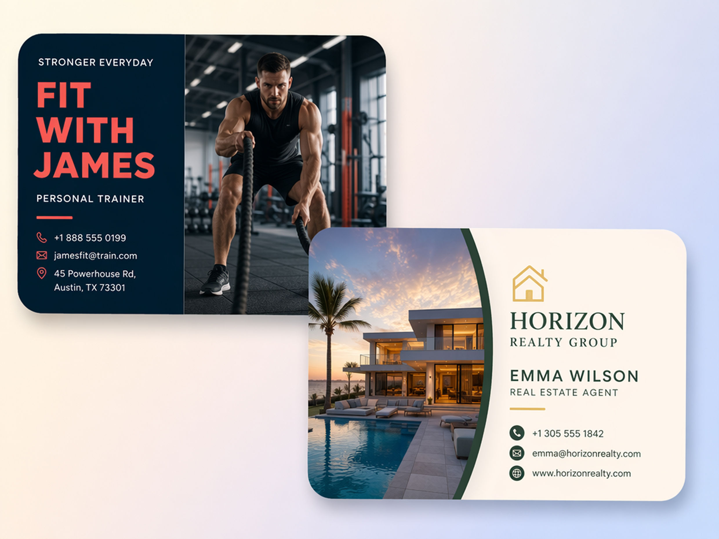Present Professional Business Card Designs
