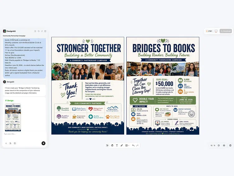 How to Make a Fundraising Poster With AI