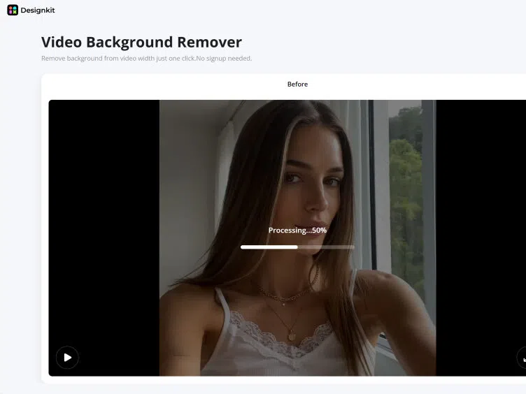 Remove the background automatically