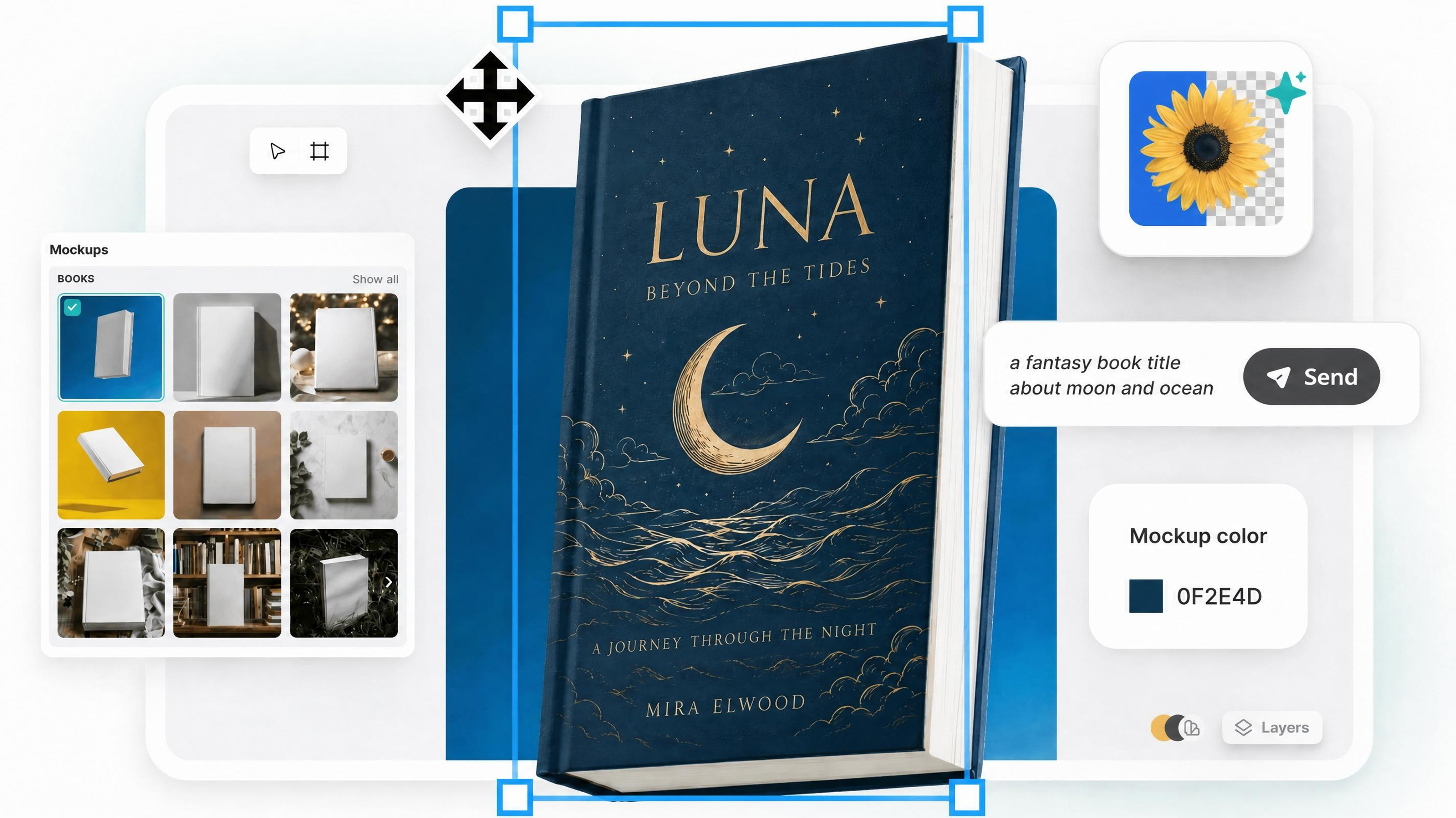book mockup generator