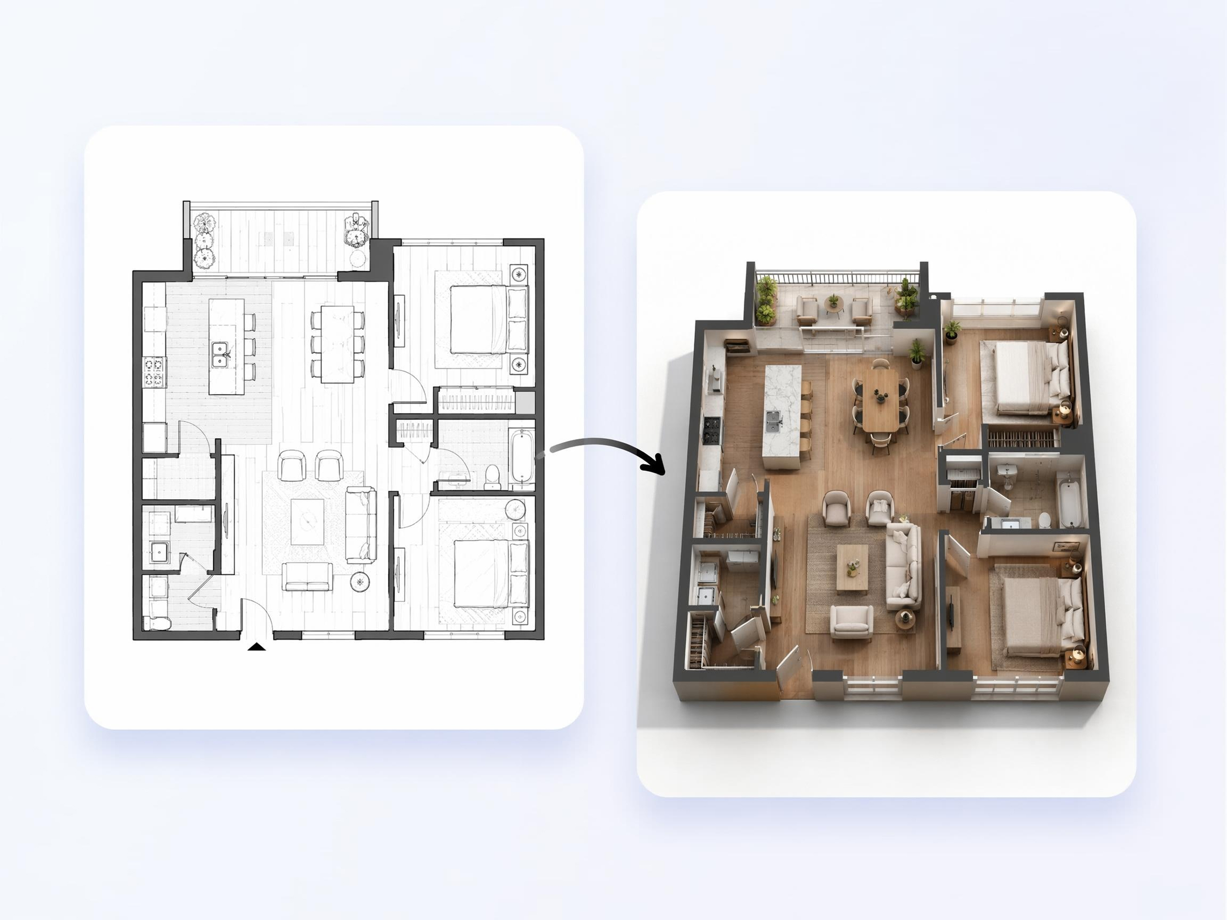 Transform Flat Designs Into 3D Visuals