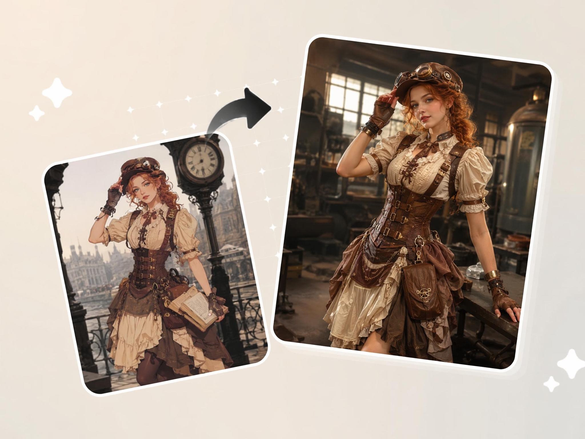 Plan game characters with realistic art