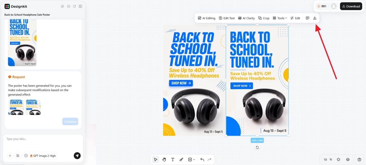 download back to school promotional poster download back to school promotional poster