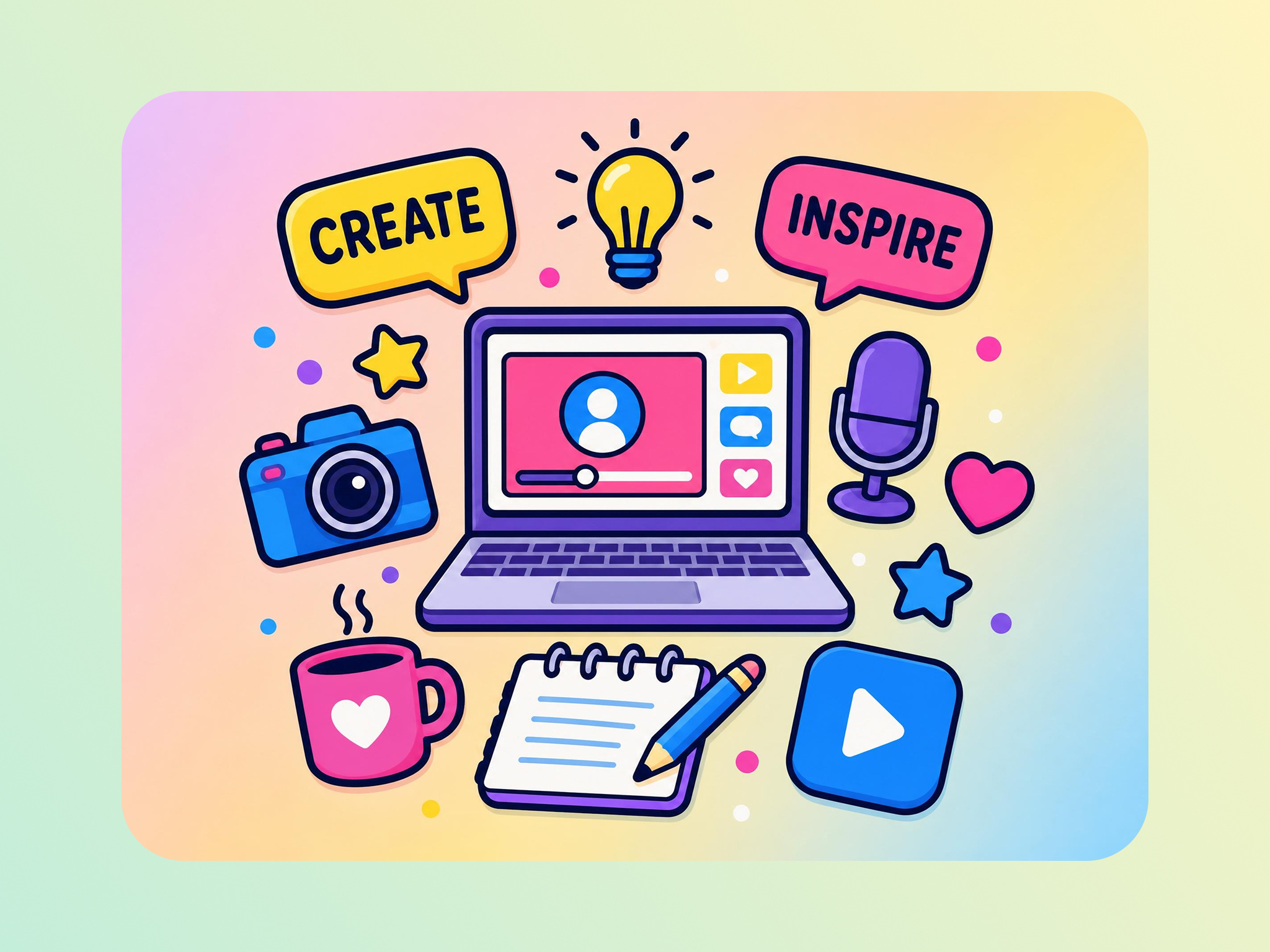 Design Custom Graphics for Blogs and Social Media