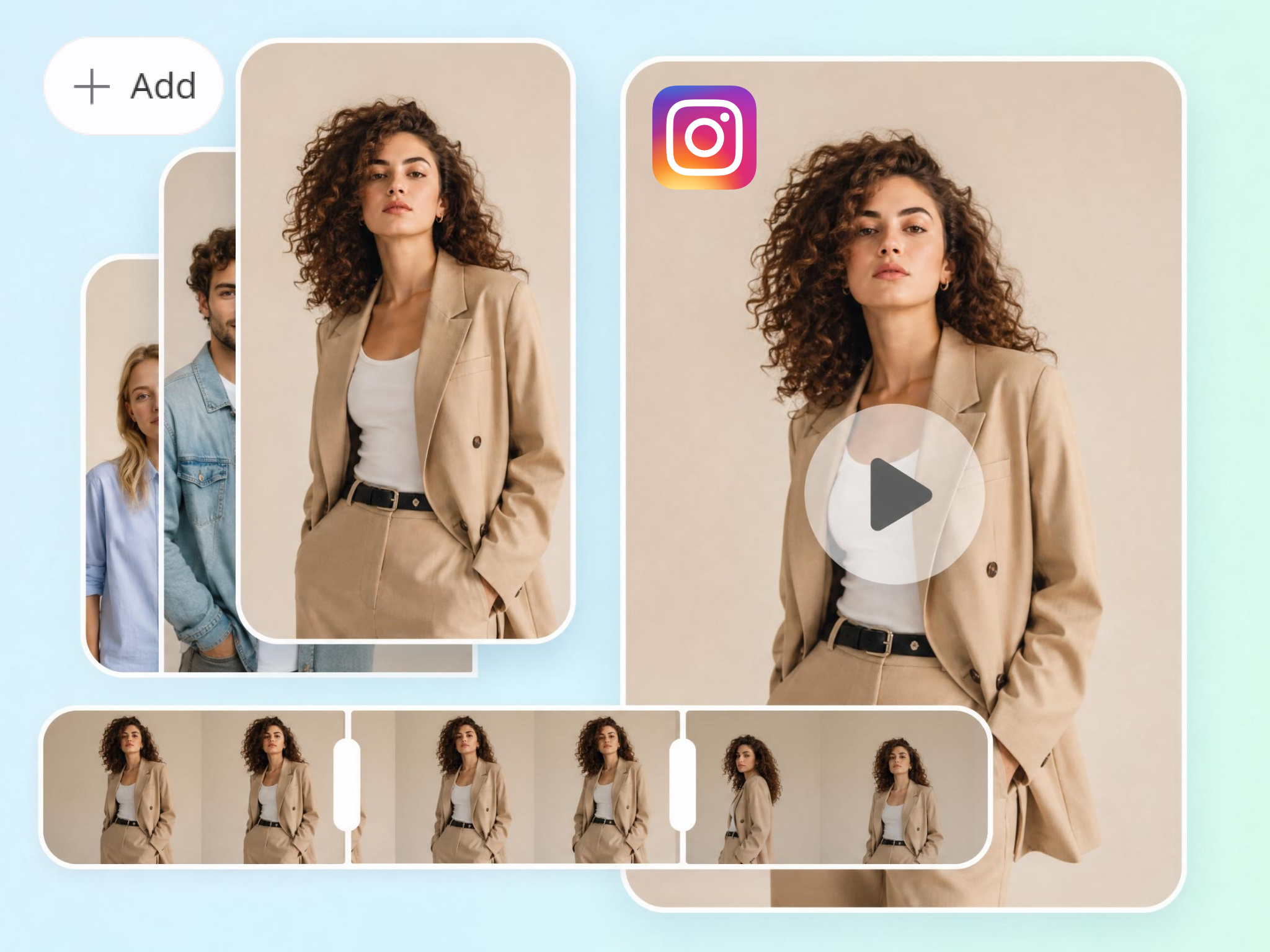 Photo to Instagram videos