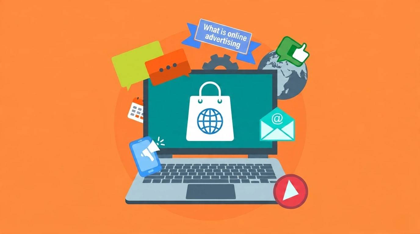 What is online advertising Online advertising explanation