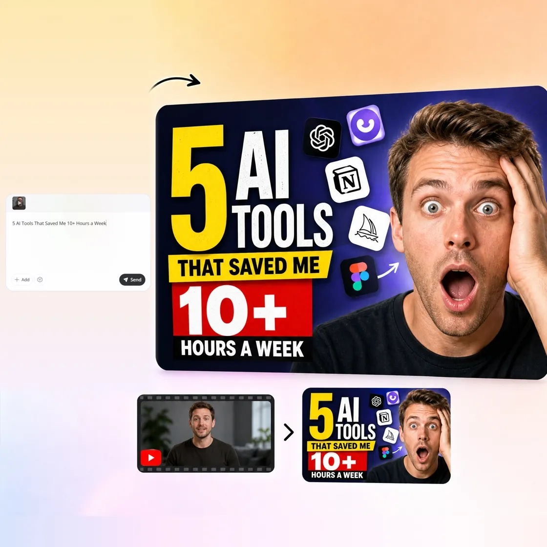 Create AI Thumbnails From Videos, Images, and Ideas