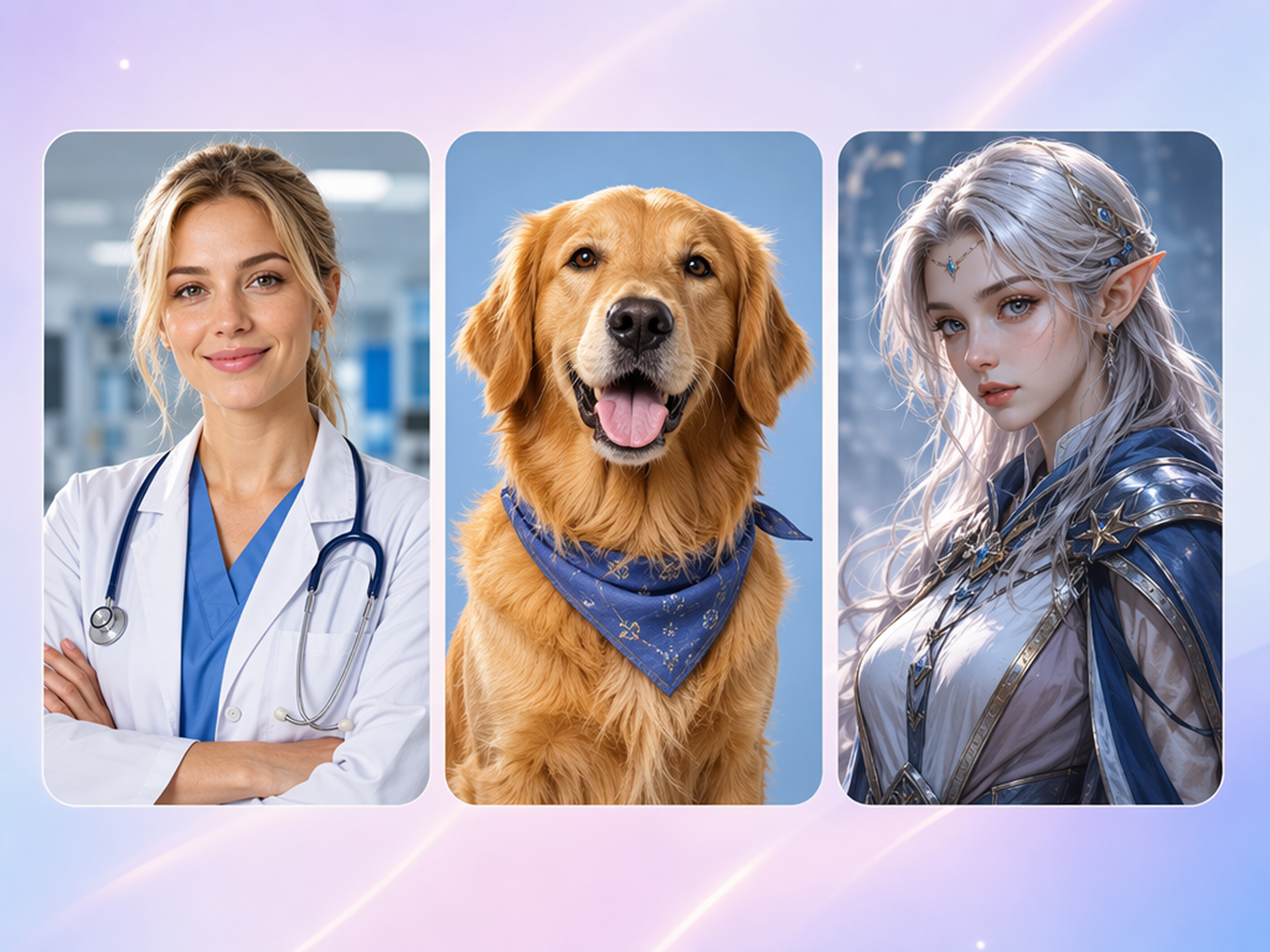 Create Portraits for People, Pets, and Characters