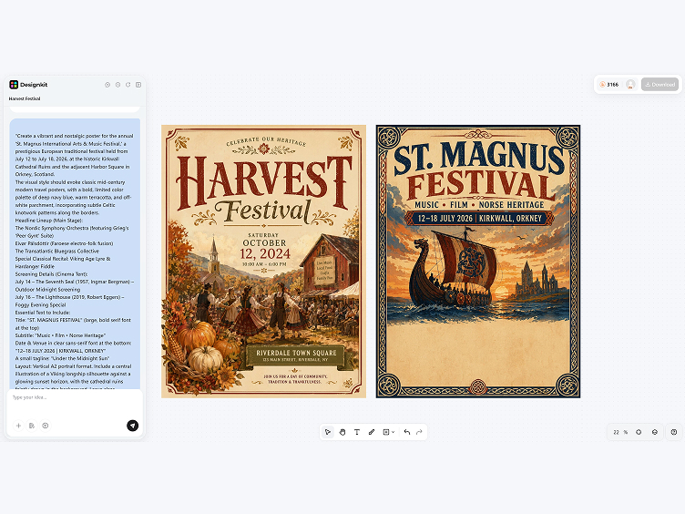 How to Make a Festival Poster with AI