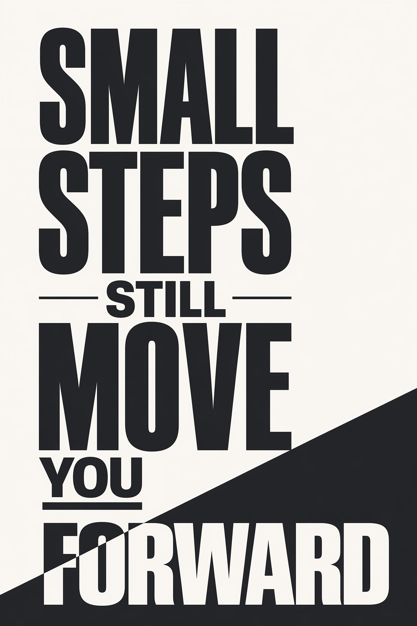 AI motivational poster