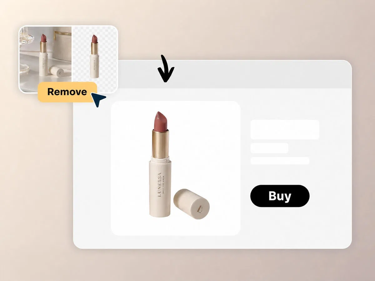 Removes Backgrounds without Damaging Product Edges