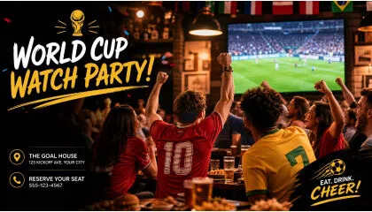 Watch Party Flyer