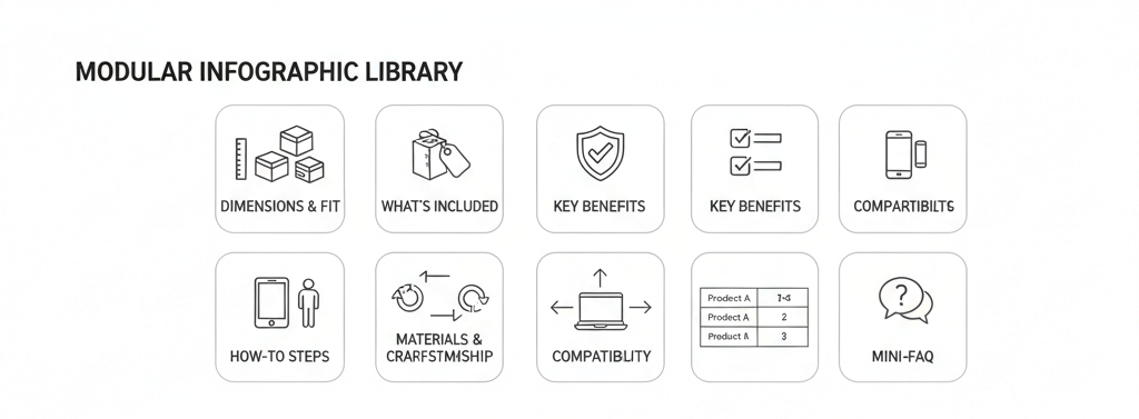 modular infographic library