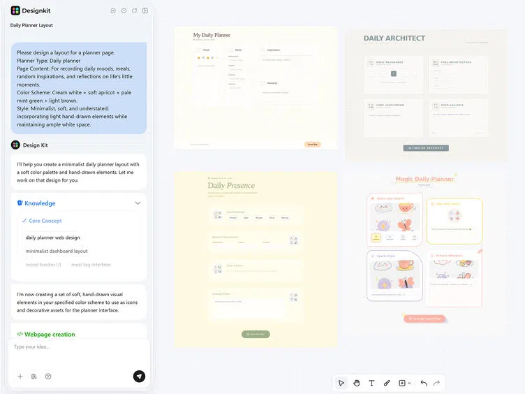 Generate Journal Designs