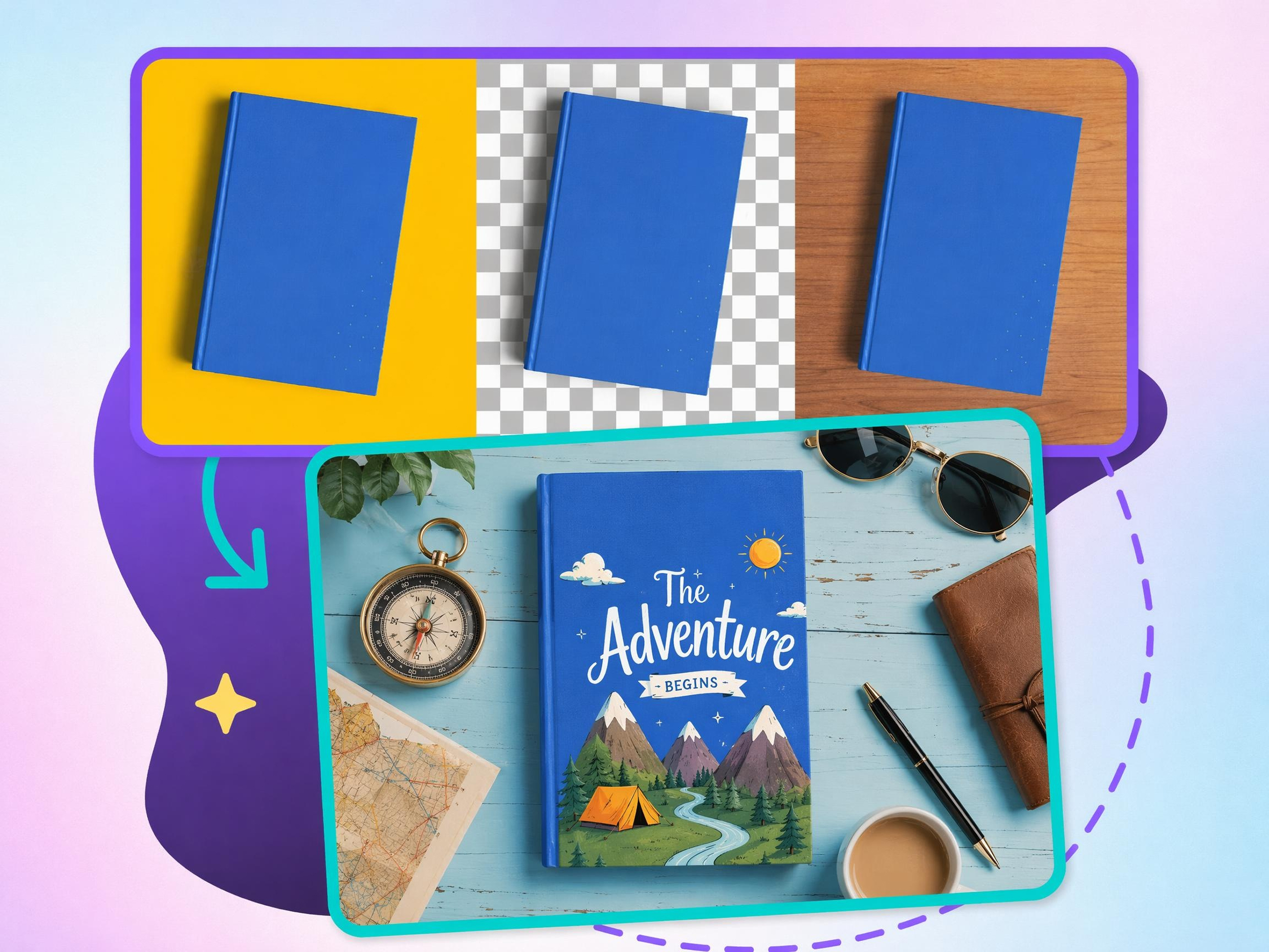 Generate Book Mockups Without 3D Software