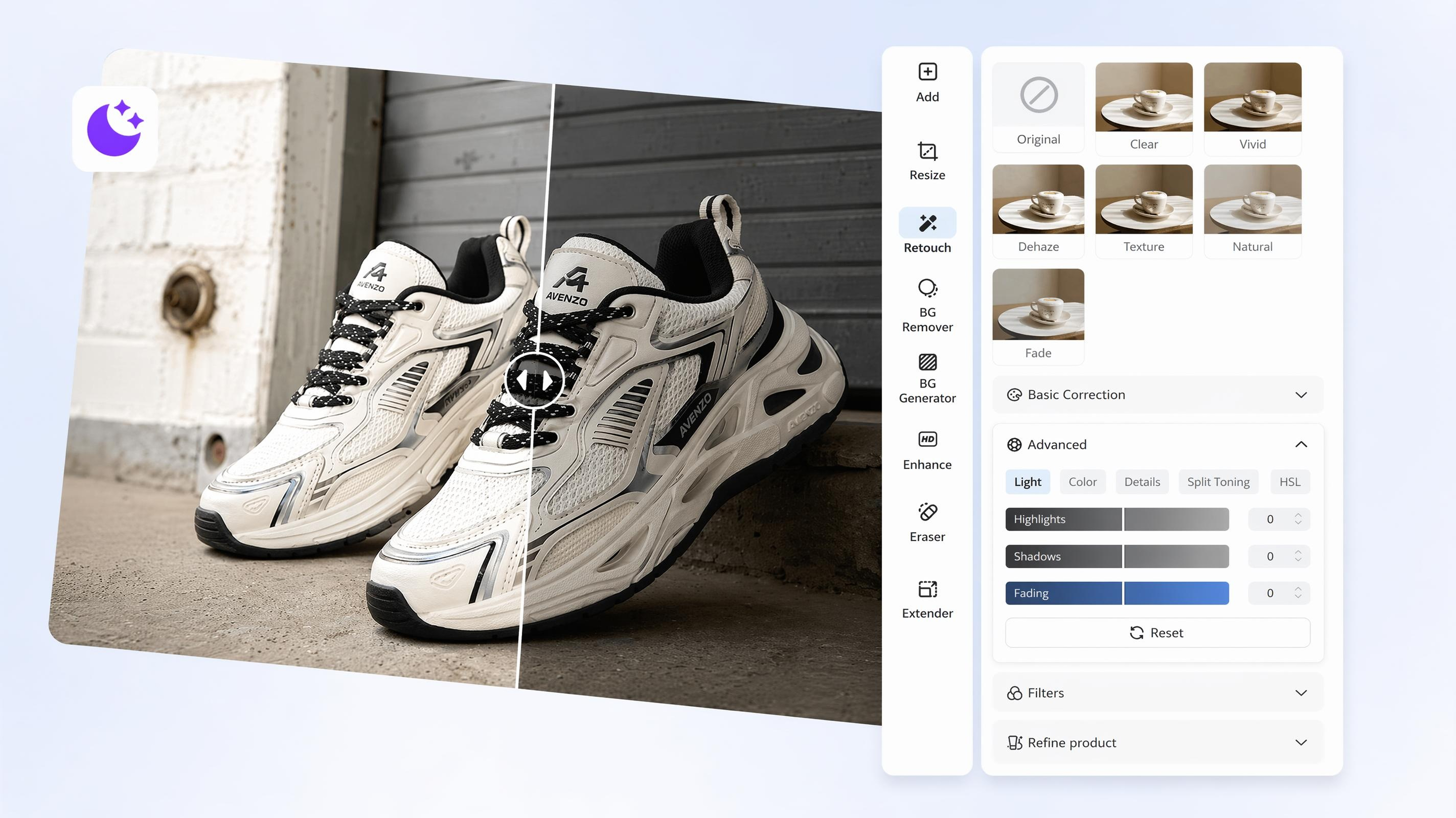 brighten images online