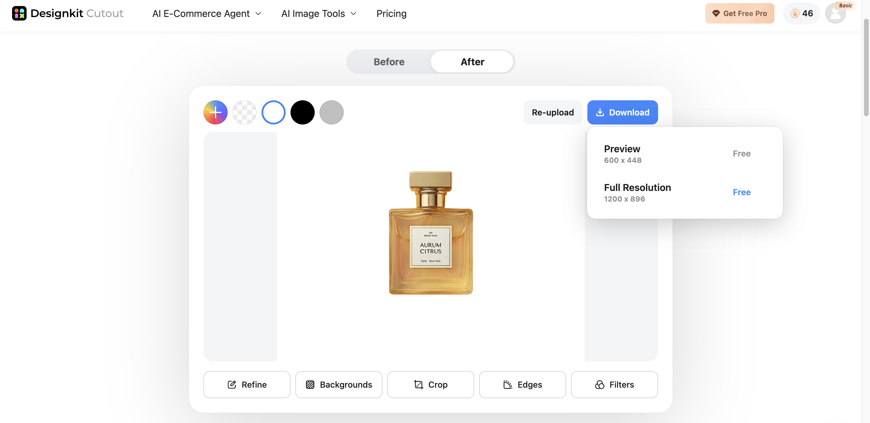 Export your image
