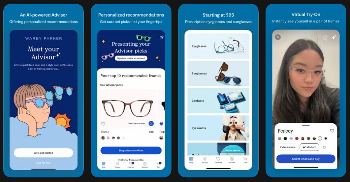 warby parker app