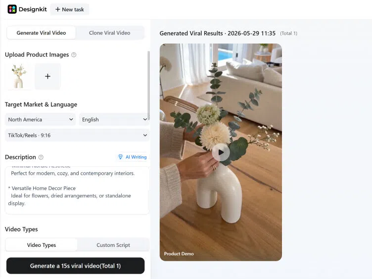 Preview and Export