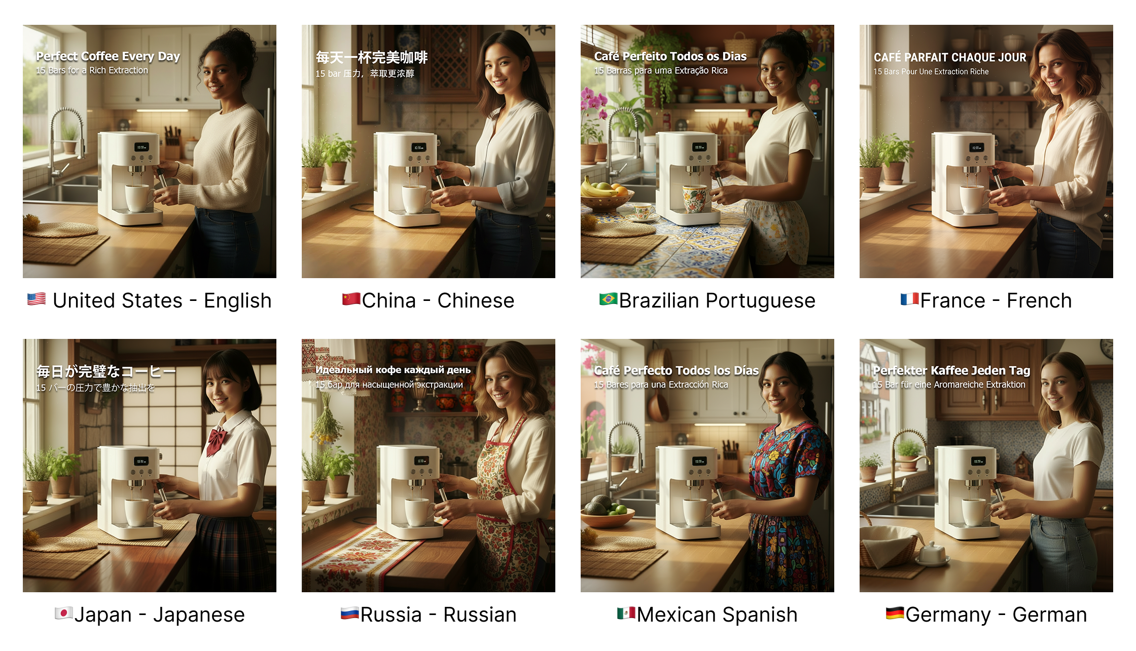 One-Click Multi-Country Product Image Generation