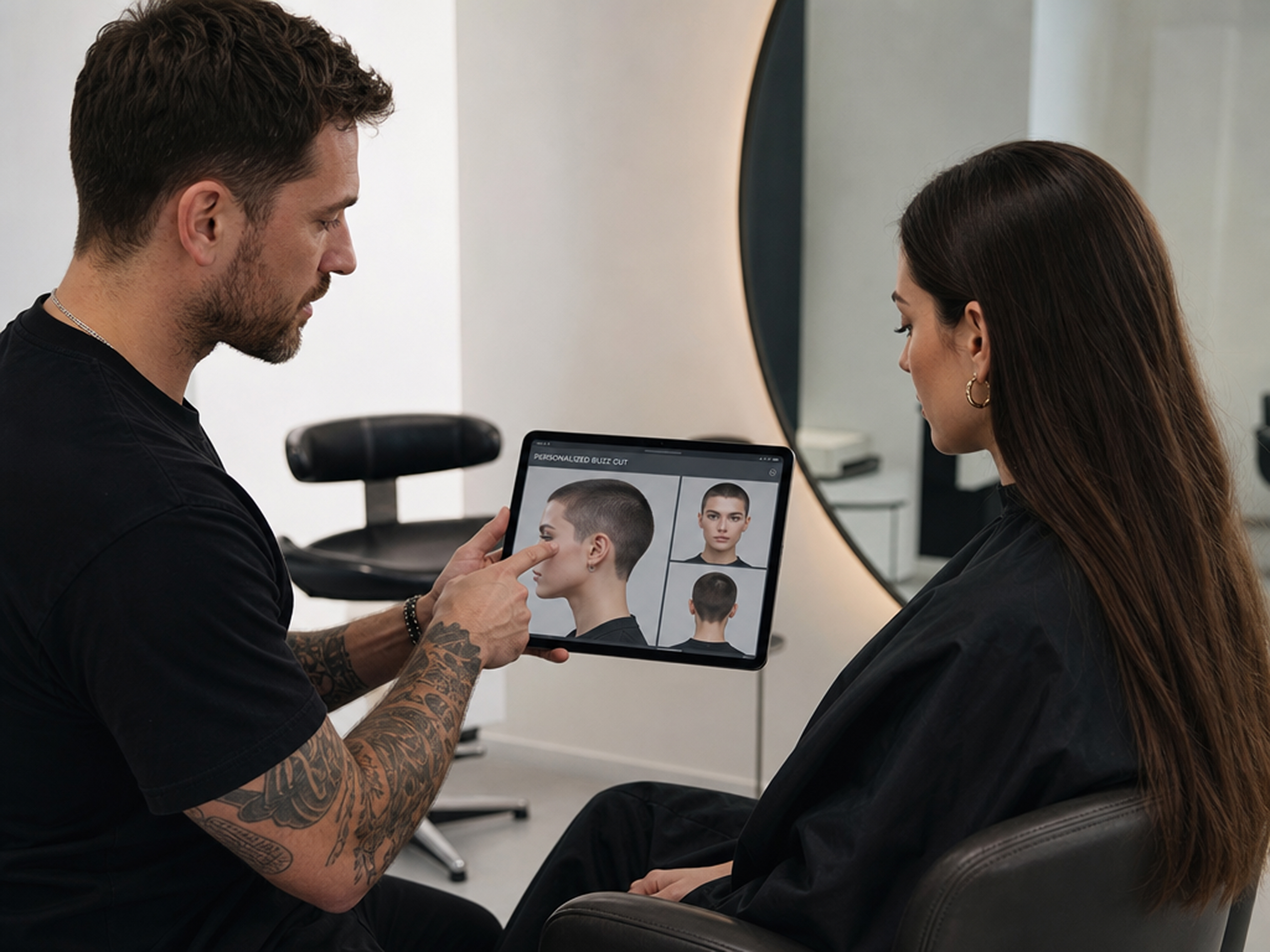 Bring a Personalized Reference to the Barber