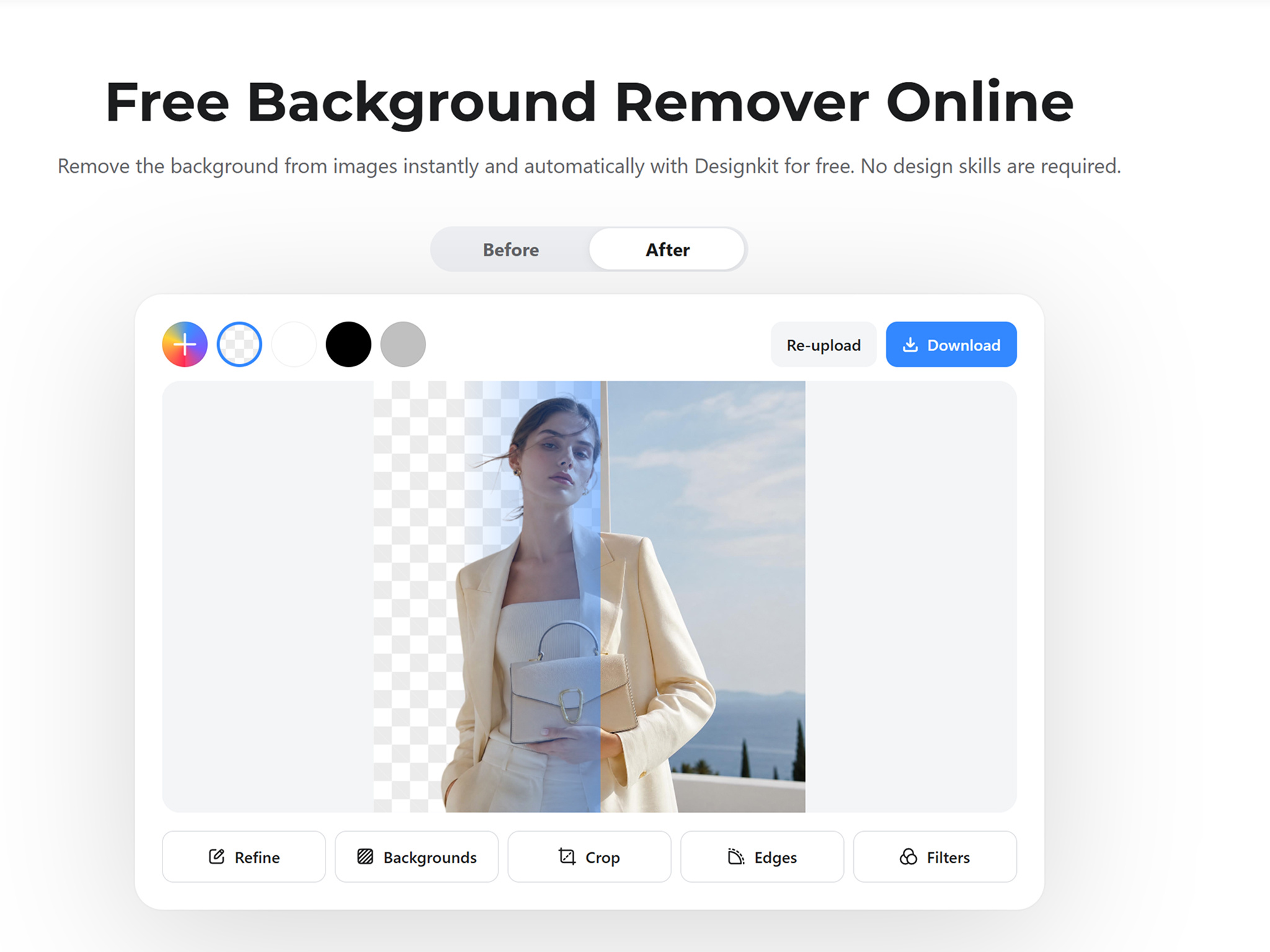 Auto-Detect the Subject and Trim Edges