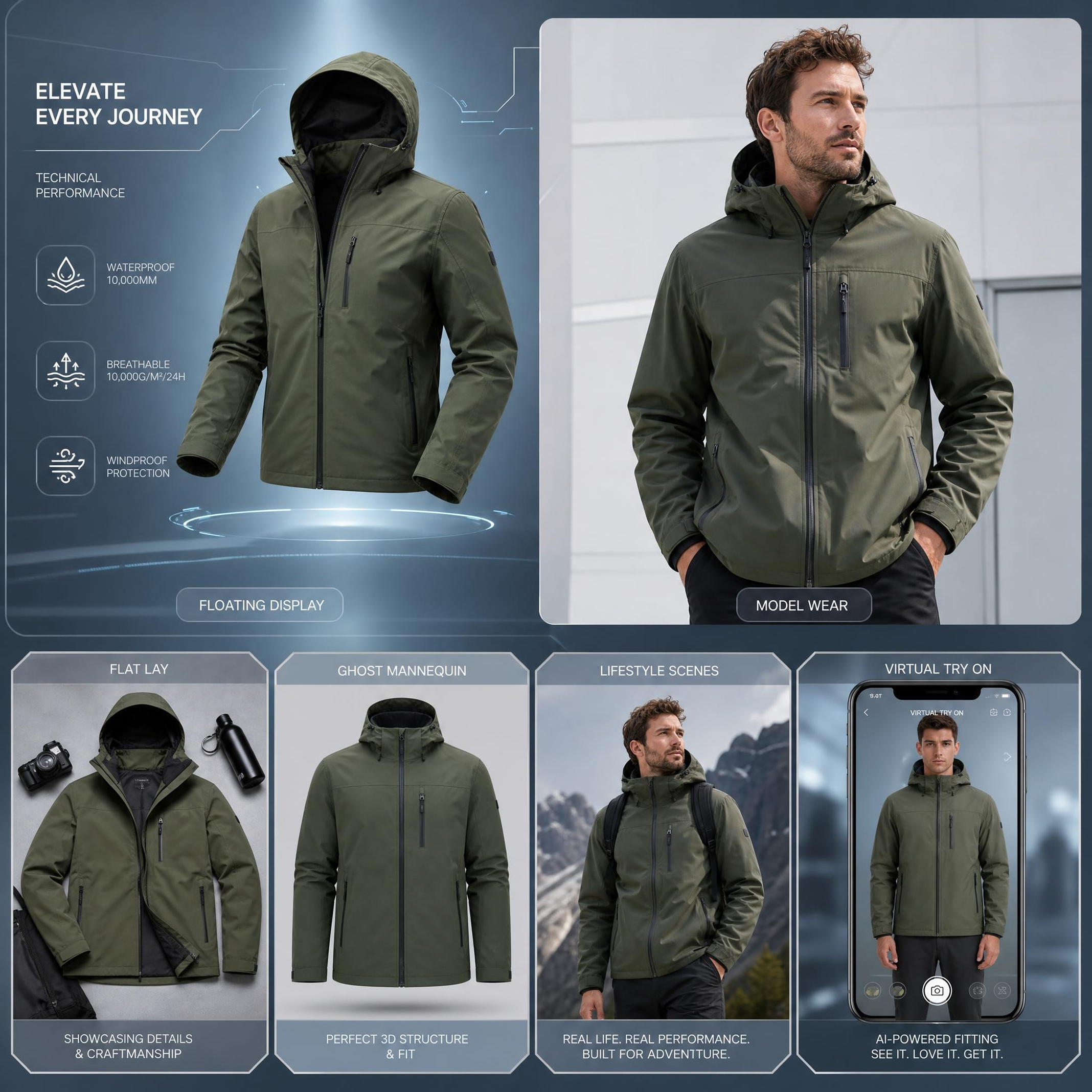 AI Clothing Photography Generator