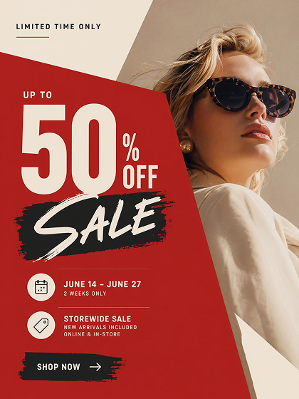 AI Generated Sale Promotion Poster