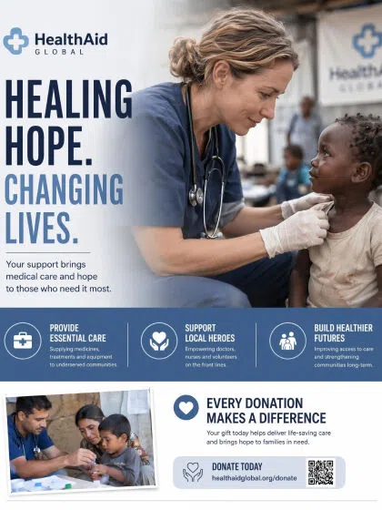 AI Generated Charity Poster